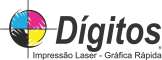 Digitos Impressão Laser - Gráfica Rápida